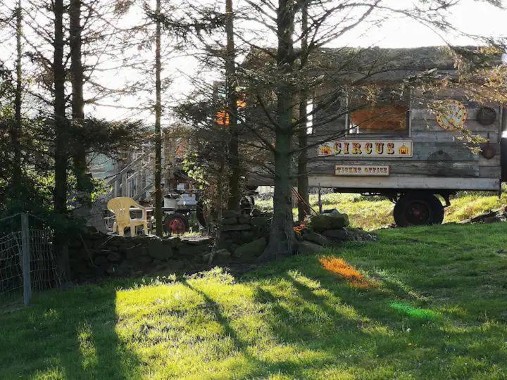 2 X Double Bed Glamping Wagon In Dalby Forest سكرابورو المظهر الخارجي الصورة